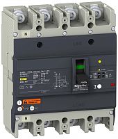 Автоматический выключатель с дифференциальной защитой 36кA 415В 4P3Т 200A EasyPact EZC | код. EZCV250H4200 | Schneider Electric 
